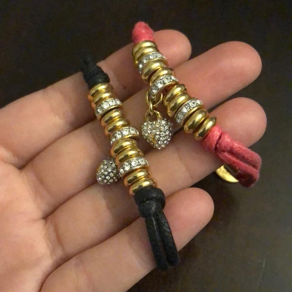 Juicy gold chain bracelet with diamond accents